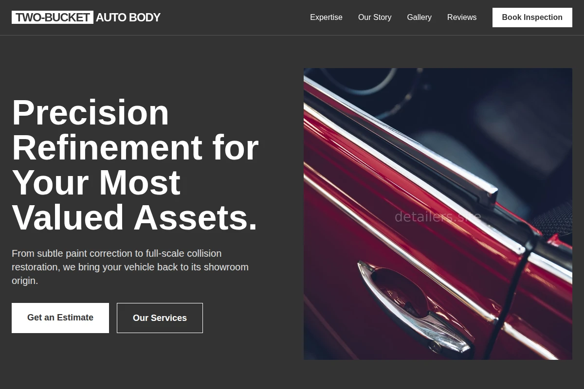 Two-Bucket Auto Body