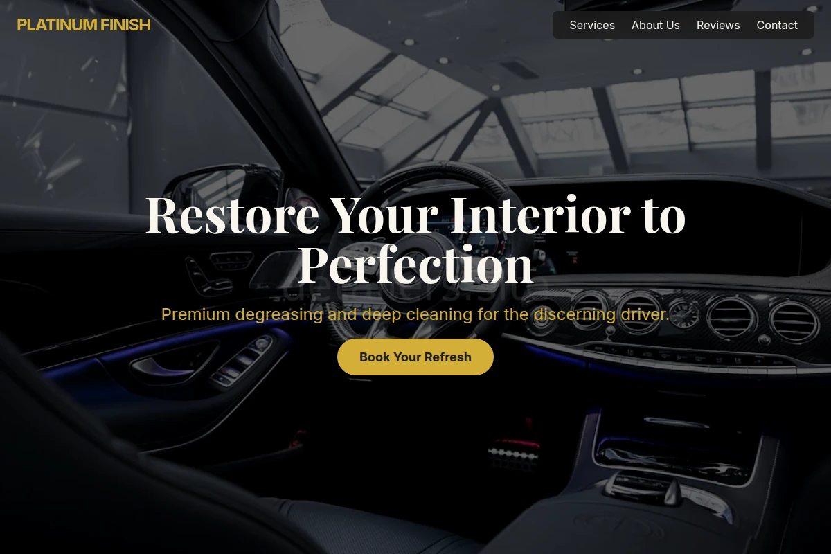 Degreaser Car Interior