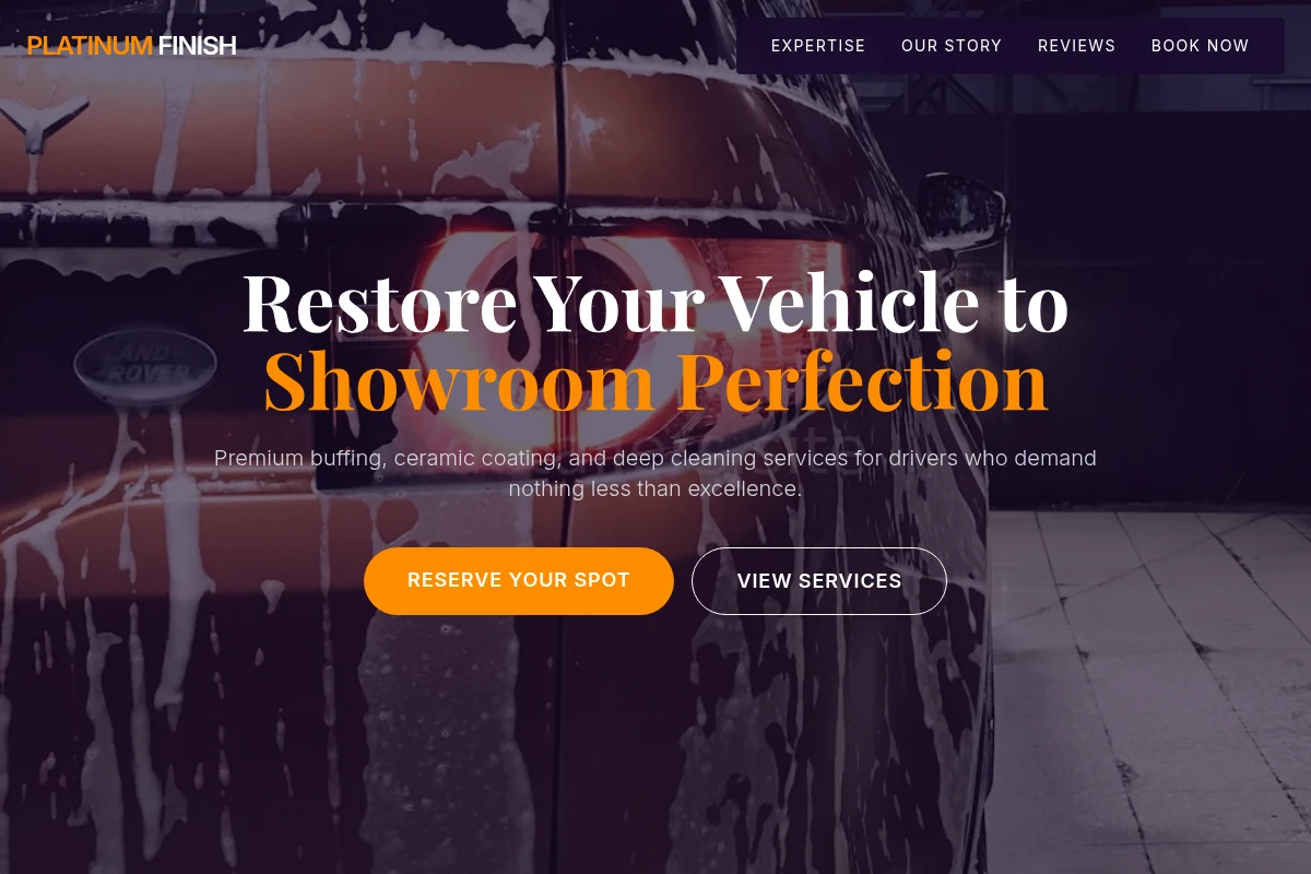 Buffing Car Wash