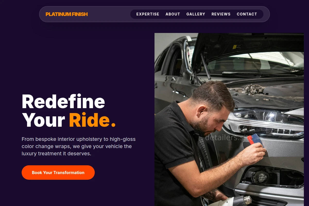 Upholstery Car Wrap