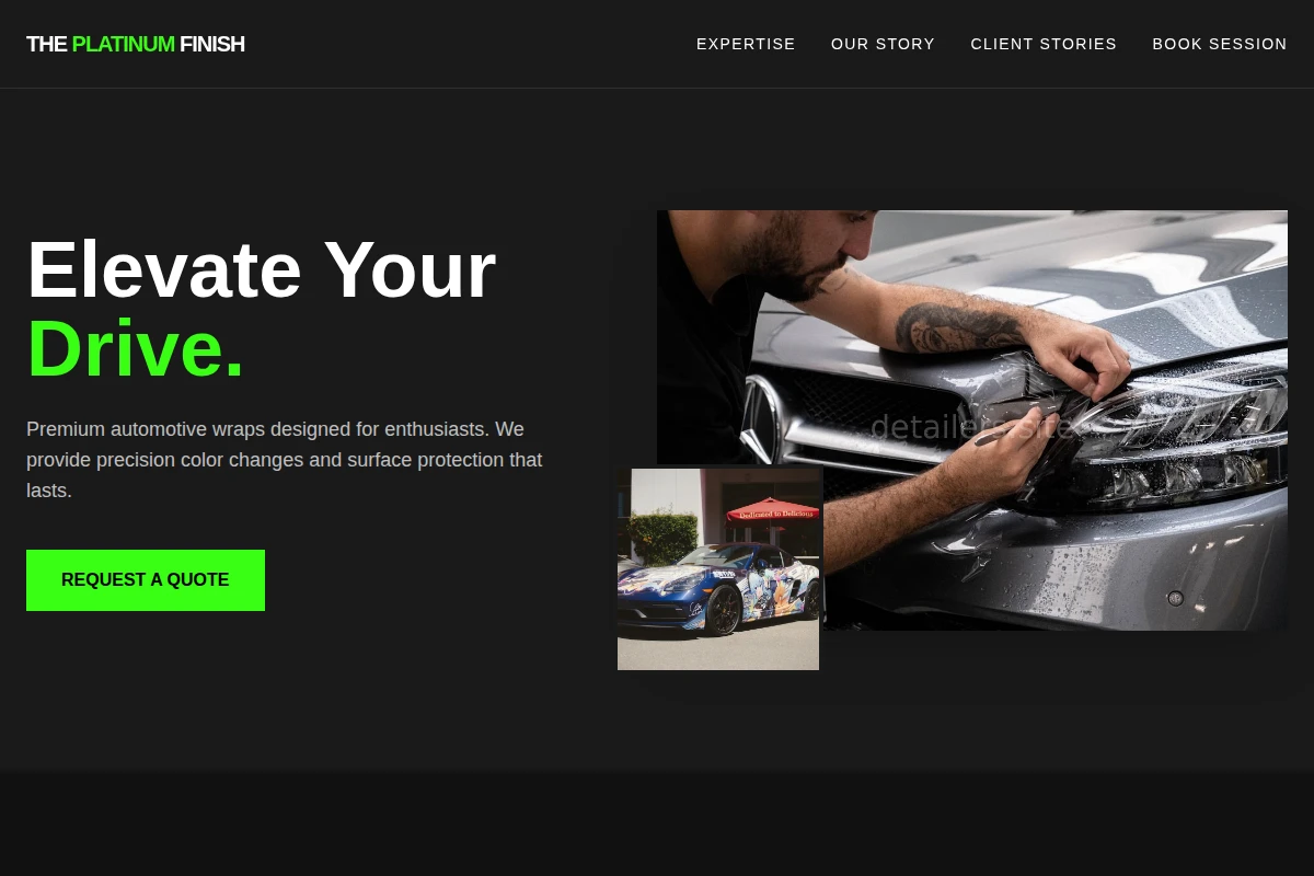 Degreaser Car Wrap
